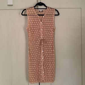 Marie Rozae Peach Dress